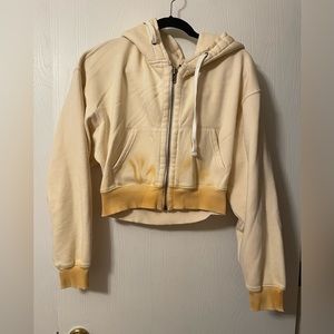 Free People Cropped Hoodie